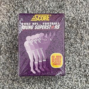 1992 NFL Football Young Superstars Card Set - Brand New and Sealed.